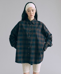 Checked Flannel Over Shirt