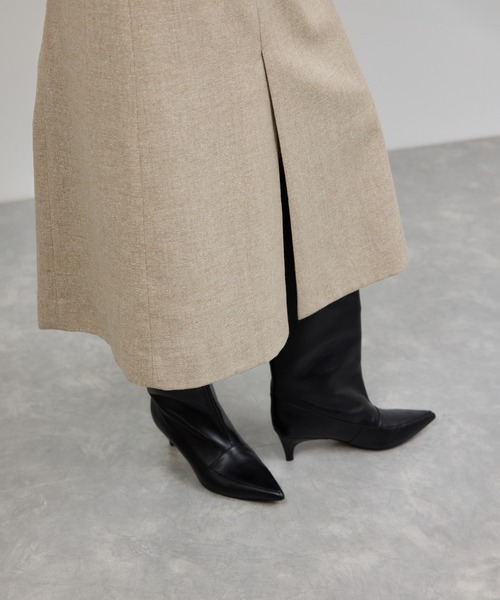 ROPE'（ロペ）の「スノーツイードジャンパースカート/イージーケア（ワンピース・レディース・ベージュ/ブラウン・FREE）」の18枚目の写真