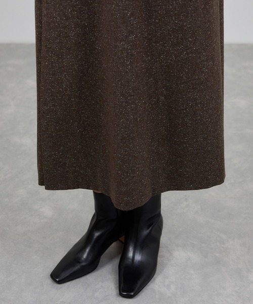 ROPE'（ロペ）の「スノーツイードジャンパースカート/イージーケア（ワンピース・レディース・ベージュ/ブラウン・FREE）」の22枚目の写真