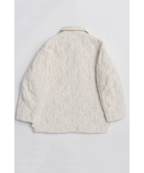 MAISON SPECIAL（メゾンスペシャル）の「Multi Fabric Mole Quilted Blouson / マルチファブリックモールキルティングブルゾン（ブルゾン・レディース・マルチ/ブラック/ホワイト・FREE）」の21枚目の写真