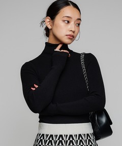 追加 Basic Rib タートルネックプルオーバー（ニット/セーター