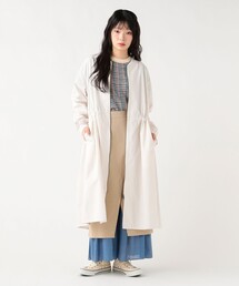 BEAMS HEART | MA-1ディテール バックタックコート(ノーカラーコート)