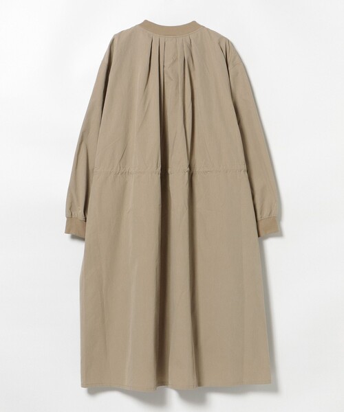 BEAMS HEART（ビームスハート）の「MA-1ディテール バックタックコート（ノーカラーコート・レディース・ホワイト系その他5/オリーブ/ベージュ・SMALL/MEDIUM）」の10枚目の写真