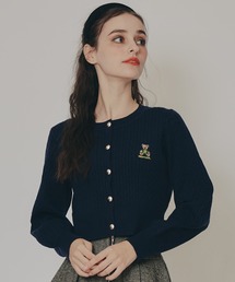 ケーブルニット」に該当するカーディガン/ボレロ（ブルー・ネイビー