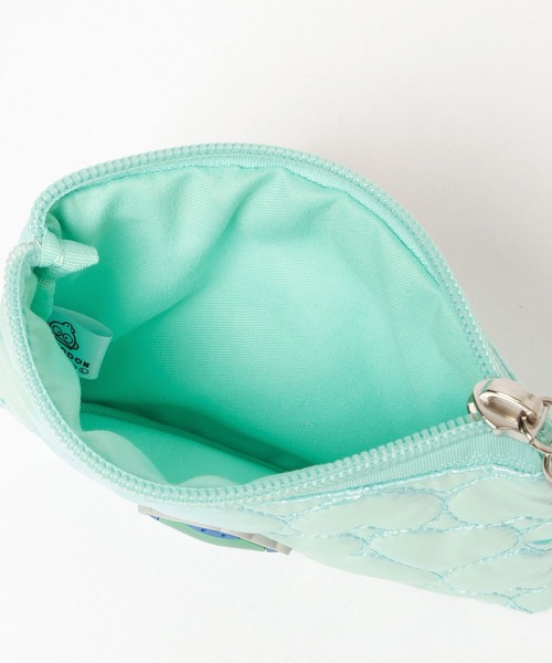 GLOBAL WORK（グローバルワーク）の「【シナモロール/ハンギョドン】キルトコインケース/595508（コインケース・キッズ・ホワイト/ライトグリーン・FREE）」の5枚目の写真