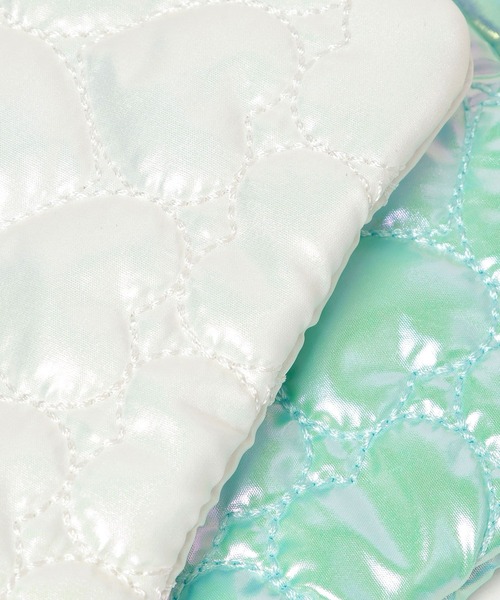 GLOBAL WORK（グローバルワーク）の「【シナモロール/ハンギョドン】キルトコインケース/595508（コインケース・キッズ・ホワイト/ライトグリーン・FREE）」の3枚目の写真