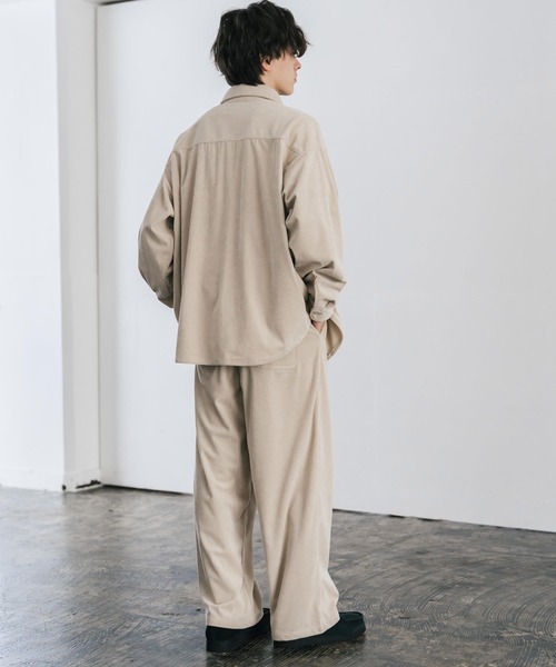 セール】【セットアップ】コーデュロイCPOシャツジャケット＆イージー