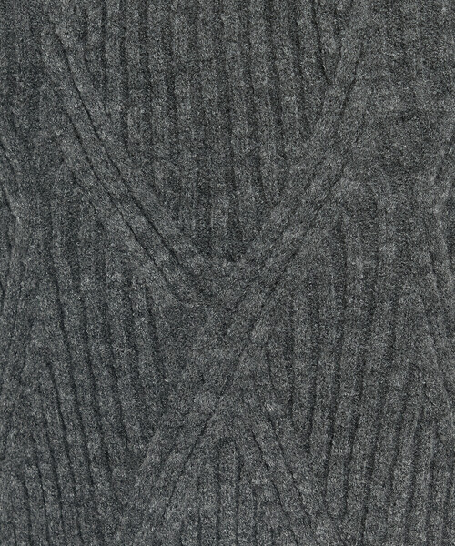 Gabardine K.T（ギャバジンケーティー）の「マシュマロブークレー ニットベスト（ベスト・レディース・ブルー/オフホワイト/グレー/ブラック・9号）」の21枚目の写真