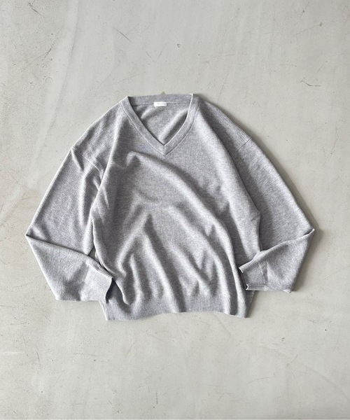 crepuscule V neck p/o（ニット/セーター）｜crepuscule（クレプス