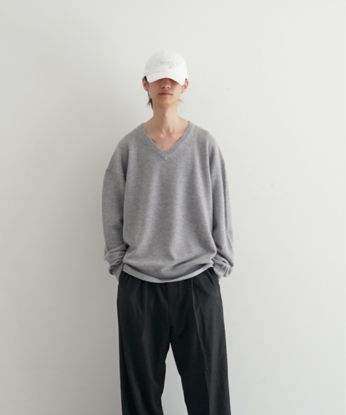 crepuscule（クレプスキュール）の「crepuscule V neck p/o（ニット