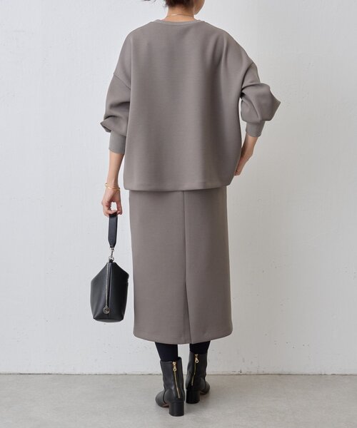 BEARDSLEY ダンボールタイトスカート　モカ BEARDSLEY（ビアズリー） スカート ダンボールタイトスカート