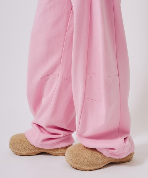 atmos pink（アトモスピンク）の「atmos pink Sweat Baggy Pants / アトモス ピンク スウェット バギー パンツ（その他パンツ・レディース・ブラウン/ピンク/チャコール・S/M）」の8枚目の写真