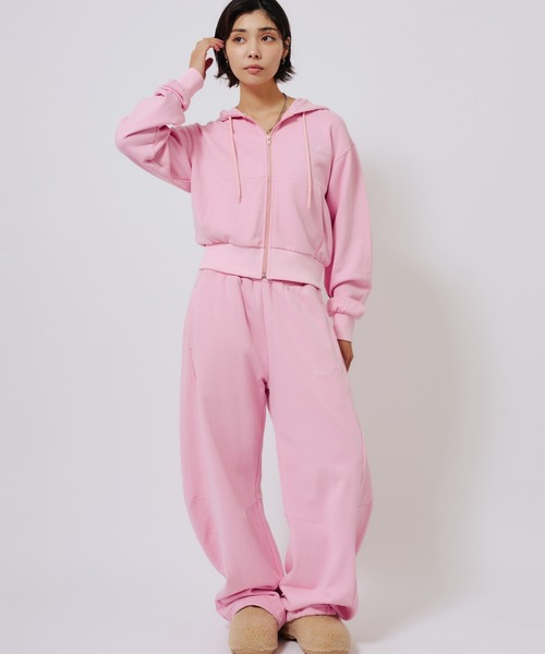atmos pink（アトモスピンク）の「atmos pink Sweat Baggy Pants / アトモス ピンク スウェット バギー パンツ（その他パンツ・レディース・ブラウン/ピンク/チャコール・S/M）」の10枚目の写真