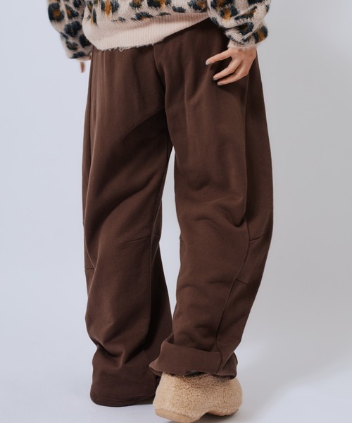 atmos pink（アトモスピンク）の「atmos pink Sweat Baggy Pants / アトモス ピンク スウェット バギー パンツ（その他パンツ・レディース・ブラウン/ピンク/チャコール・S/M）」の17枚目の写真