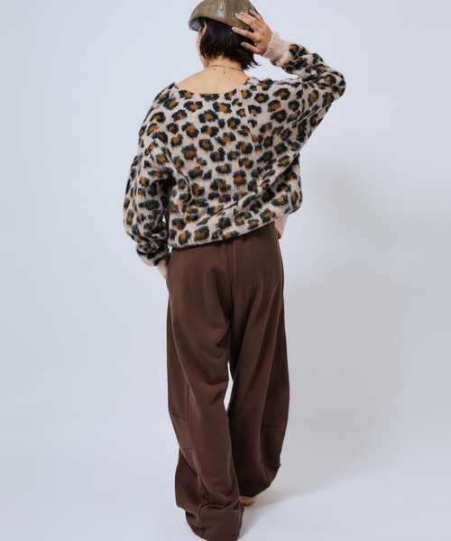 atmos pink（アトモスピンク）の「atmos pink Sweat Baggy Pants / アトモス ピンク スウェット バギー パンツ（その他パンツ・レディース・ブラウン/ピンク/チャコール・S/M）」の19枚目の写真