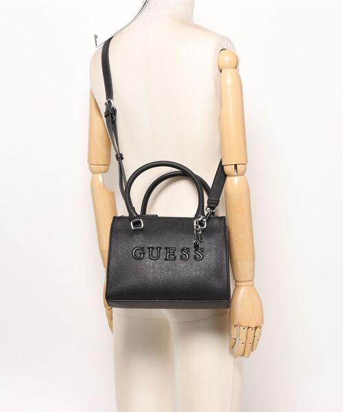 Guess（ゲス）の「【GUESS】ゲス RODNEY トートバッグ（トートバッグ・レディース・ベージュ/ブラック/ブルー系その他・FREE）」の7枚目の写真