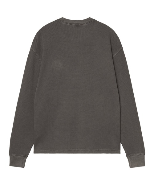 Carhartt WIP(カーハートダブリューアイピー)の「Carhartt WIP/カーハートダブリューアイピー L/S VISTA WAFFLE T-SHIRT ロンT/長袖Tシャツ I035304(Tシャツ/カットソー・メンズ・ベージュ/ボルドー/ブラック・S/M/L/XL)」の6枚目の写真