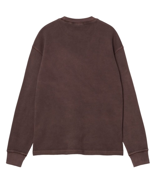 Carhartt WIP(カーハートダブリューアイピー)の「Carhartt WIP/カーハートダブリューアイピー L/S VISTA WAFFLE T-SHIRT ロンT/長袖Tシャツ I035304(Tシャツ/カットソー・メンズ・ベージュ/ボルドー/ブラック・S/M/L/XL)」の15枚目の写真