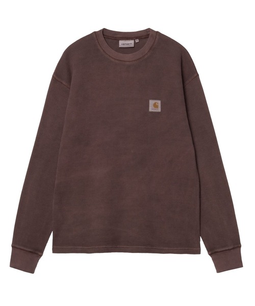 Carhartt WIP(カーハートダブリューアイピー)の「Carhartt WIP/カーハートダブリューアイピー L/S VISTA WAFFLE T-SHIRT ロンT/長袖Tシャツ I035304(Tシャツ/カットソー・メンズ・ベージュ/ボルドー/ブラック・S/M/L/XL)」の11枚目の写真
