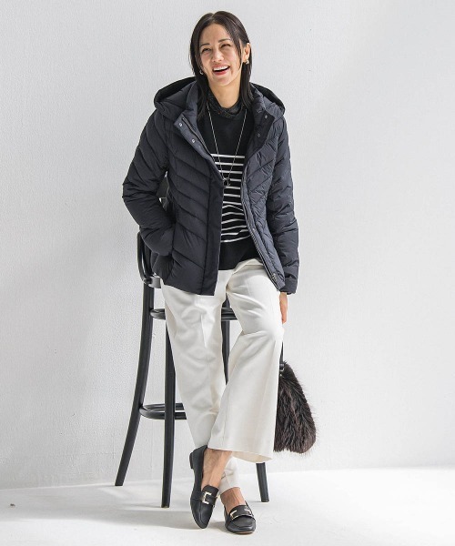 LAUTREAMONT(ロートレアモン)の「両面起毛ワイドパンツ≪洗える/セットアップ対応≫(その他パンツ・レディース・ブラック/ベージュ/オフホワイト/ブラウン系その他/ダークグレー/ブラウン・11号/9号/7号)」の21枚目の写真