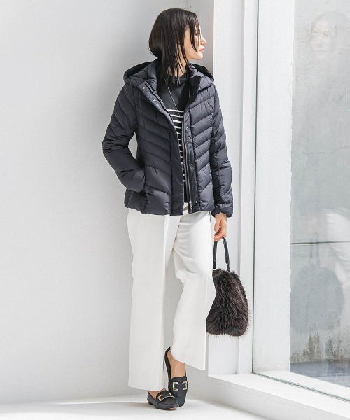 LAUTREAMONT(ロートレアモン)の「両面起毛ワイドパンツ≪洗える/セットアップ対応≫(その他パンツ・レディース・ブラック/ベージュ/オフホワイト/ブラウン系その他/ダークグレー/ブラウン・11号/9号/7号)」の22枚目の写真