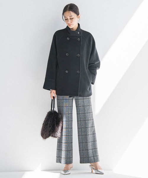 LAUTREAMONT(ロートレアモン)の「両面起毛ワイドパンツ≪洗える/セットアップ対応≫(その他パンツ・レディース・ブラック/ベージュ/オフホワイト/ブラウン系その他/ダークグレー/ブラウン・11号/9号/7号)」の11枚目の写真