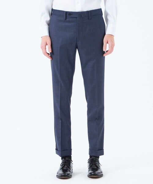 MACKINTOSH PHILOSOPHY(マッキントッシュ フィロソフィー)の「トロッター トラウザーズ#108 ウール混グレンチェック(その他パンツ・メンズ・グレー系その他/ブルー・40/38)」の5枚目の写真