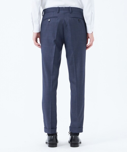 MACKINTOSH PHILOSOPHY(マッキントッシュ フィロソフィー)の「トロッター トラウザーズ#108 ウール混グレンチェック(その他パンツ・メンズ・グレー系その他/ブルー・40/38)」の7枚目の写真