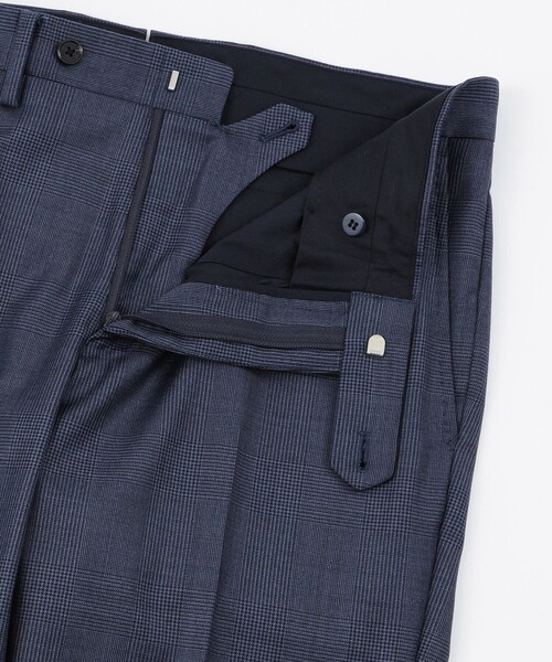MACKINTOSH PHILOSOPHY(マッキントッシュ フィロソフィー)の「トロッター トラウザーズ#108 ウール混グレンチェック(その他パンツ・メンズ・グレー系その他/ブルー・40/38)」の10枚目の写真