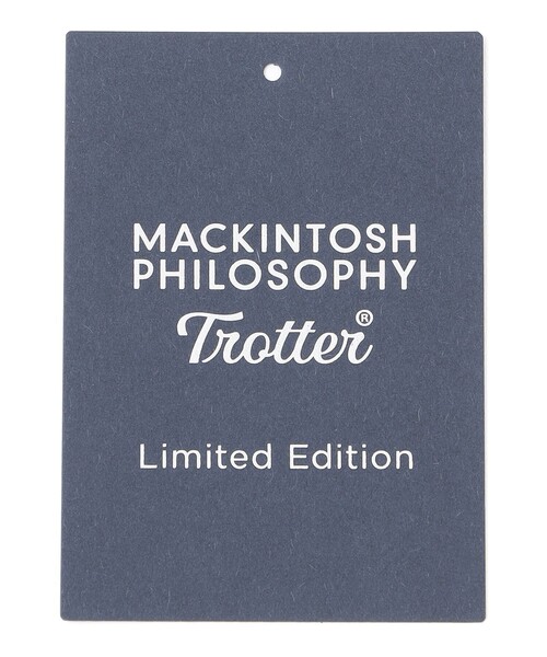 MACKINTOSH PHILOSOPHY(マッキントッシュ フィロソフィー)の「トロッター トラウザーズ#108 ウール混グレンチェック(その他パンツ・メンズ・グレー系その他/ブルー・40/38)」の11枚目の写真