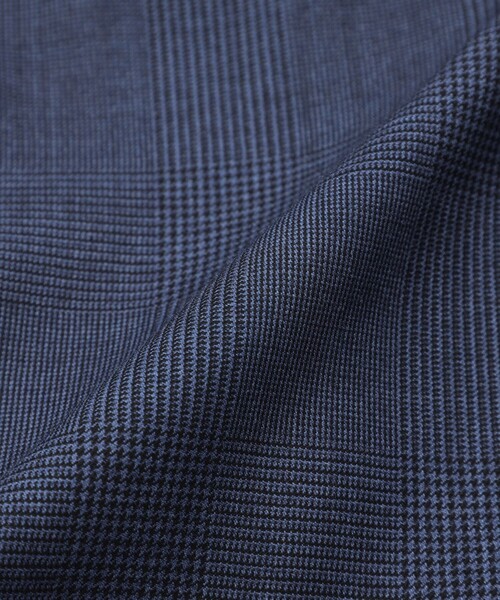 MACKINTOSH PHILOSOPHY(マッキントッシュ フィロソフィー)の「トロッター トラウザーズ#108 ウール混グレンチェック(その他パンツ・メンズ・グレー系その他/ブルー・40/38)」の13枚目の写真