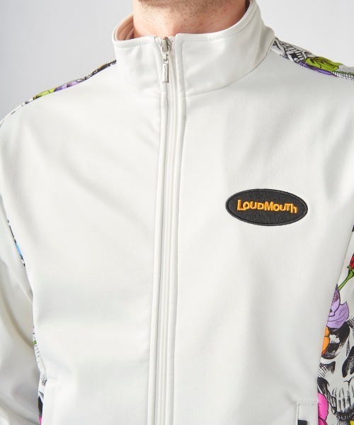 Loudmouth(ラウドマウス)の「【Loudmouth/ラウドマウス】ボンディングブルゾン バックプリント 防風性 ゴルフ(ブルゾン・メンズ・ブルーグラス・MEDIUM/LARGE/X-LARGE/XX-LARGE)」の5枚目の写真