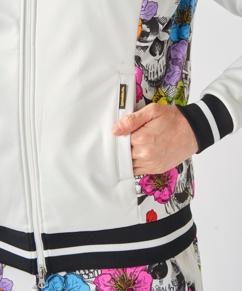 Loudmouth(ラウドマウス)の「【Loudmouth/ラウドマウス】ボンディングブルゾン バックプリント 防風性 ゴルフ(ブルゾン・メンズ・ブルーグラス・MEDIUM/LARGE/X-LARGE/XX-LARGE)」の4枚目の写真