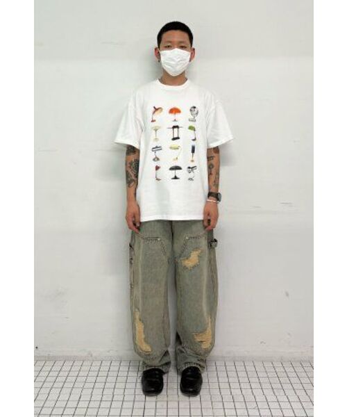 Millo Archive（ミロ アーカイブ）の「ダメージカーペンターパンツ[サンドブルー]（デニムパンツ・メンズ・その他・SMALL/MEDIUM/LARGE/X-LARGE）」の3枚目の写真