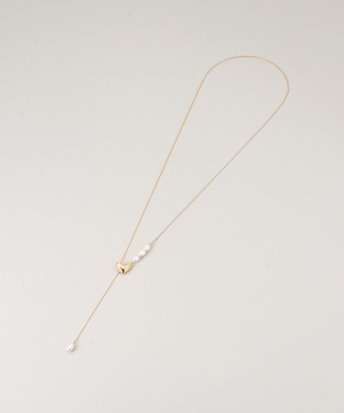 Spick & Span(スピックアンドスパン)の「MIHOKO SAKAI /ミホコサカイ ハートスライドネックレス(ネックレス・レディース・ゴールド・FREE)」の5枚目の写真