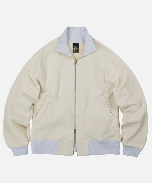 FRIZMWORKS(フリズムワークス)の「HEAVYWEIGHT SWEAT TANKER JACKET _ OATMEAL(ブルゾン・メンズ・その他・LARGE/X-LARGE)」の2枚目の写真