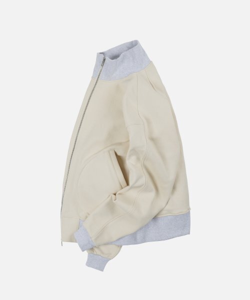 FRIZMWORKS(フリズムワークス)の「HEAVYWEIGHT SWEAT TANKER JACKET _ OATMEAL(ブルゾン・メンズ・その他・LARGE/X-LARGE)」の5枚目の写真