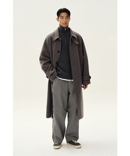 MUSINSA STANDARD（ムシンサスタンダード）の「リラックスドリブニットジップアップ[グレー]（ニット/セーター・メンズ・その他・SMALL/MEDIUM/LARGE/X-LARGE/XX-LARGE）」の15枚目の写真