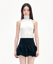 YOUHEE SYMBOL SET UP SLEEVELESS WHITE