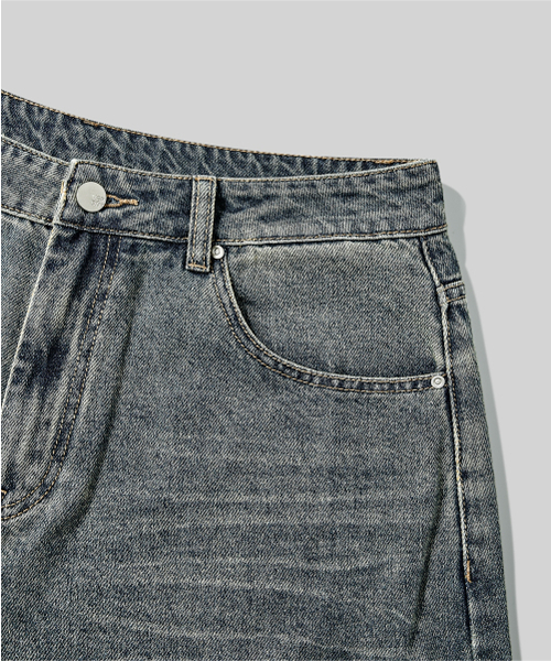 Verdnt（バーダント）の「スレッチウォッシュバルーンデニムパンツ[サンドブルー]（デニムパンツ・レディース・ライトブルー・SMALL/MEDIUM/LARGE/X-LARGE）」の7枚目の写真