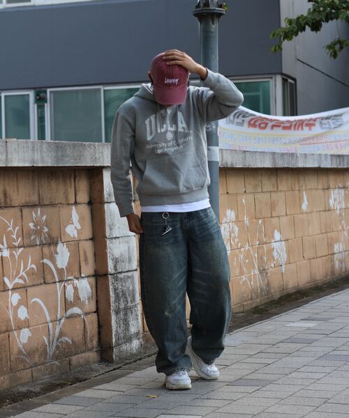 Verdnt（バーダント）の「スレッチウォッシュバルーンデニムパンツ[サンドブルー]（デニムパンツ・レディース・ライトブルー・SMALL/MEDIUM/LARGE/X-LARGE）」の12枚目の写真