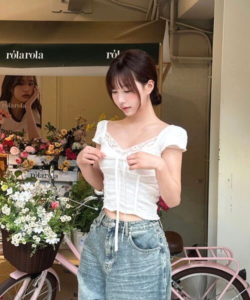 Verdnt（バーダント）の「スレッチウォッシュバルーンデニムパンツ[サンドブルー]（デニムパンツ・レディース・ライトブルー・SMALL/MEDIUM/LARGE/X-LARGE）」の22枚目の写真