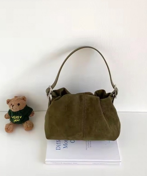 ammy.（エイミードット）の「【 ammy. / エイミードット 】 2way ミニ ショルダーバッグ（ショルダーバッグ・レディース・ブラック/ダークブラウン/ブラウン/オリーブ/ライトブラウン/レオパード・FREE）」の5枚目の写真