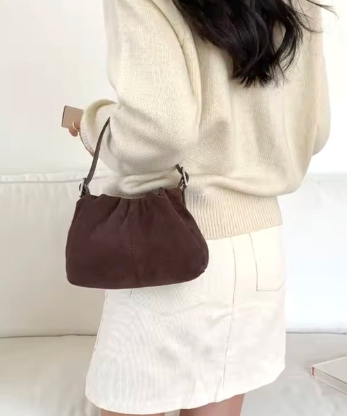 ammy.（エイミードット）の「【 ammy. / エイミードット 】 2way ミニ ショルダーバッグ（ショルダーバッグ・レディース・ブラック/ダークブラウン/ブラウン/オリーブ/ライトブラウン/レオパード・FREE）」の16枚目の写真