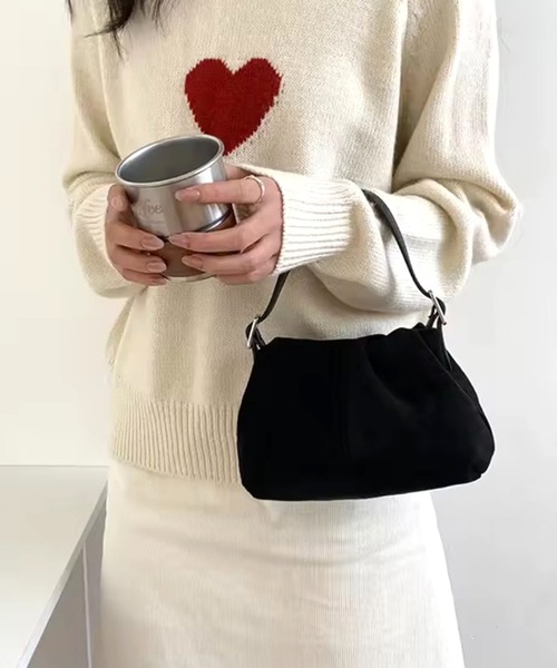ammy.（エイミードット）の「【 ammy. / エイミードット 】 2way ミニ ショルダーバッグ（ショルダーバッグ・レディース・ブラック/ダークブラウン/ブラウン/オリーブ/ライトブラウン/レオパード・FREE）」の12枚目の写真