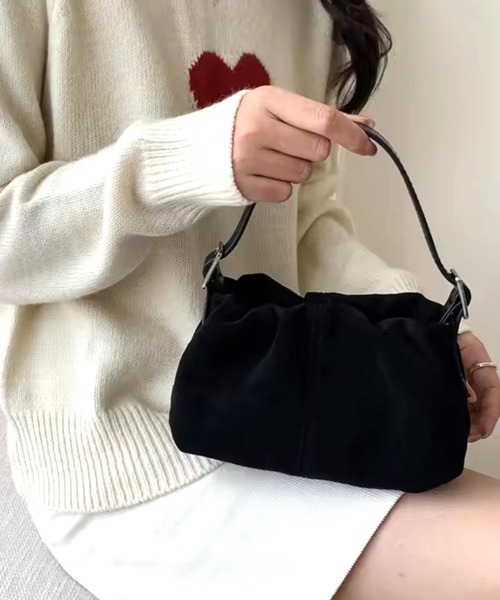 ammy.（エイミードット）の「【 ammy. / エイミードット 】 2way ミニ ショルダーバッグ（ショルダーバッグ・レディース・ブラック/ダークブラウン/ブラウン/オリーブ/ライトブラウン/レオパード・FREE）」の13枚目の写真