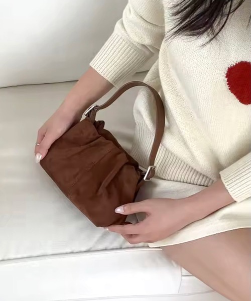 ammy.（エイミードット）の「【 ammy. / エイミードット 】 2way ミニ ショルダーバッグ（ショルダーバッグ・レディース・ブラック/ダークブラウン/ブラウン/オリーブ/ライトブラウン/レオパード・FREE）」の19枚目の写真