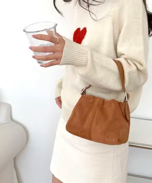 ammy.（エイミードット）の「【 ammy. / エイミードット 】 2way ミニ ショルダーバッグ（ショルダーバッグ・レディース・ブラック/ダークブラウン/ブラウン/オリーブ/ライトブラウン/レオパード・FREE）」の20枚目の写真