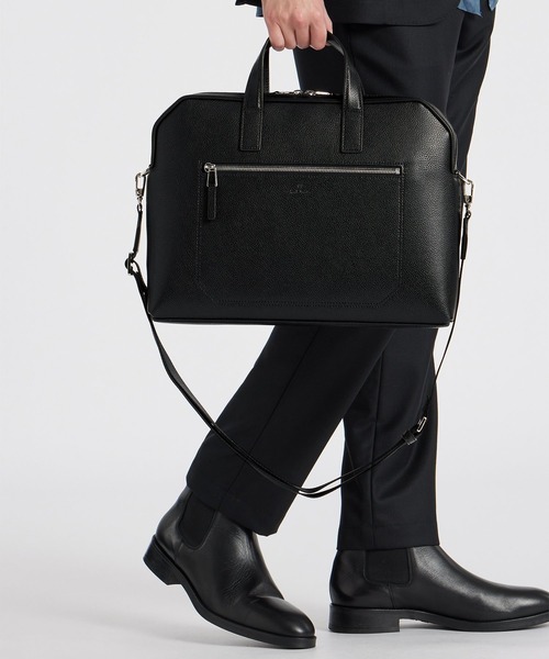 Paul Smith（ポールスミス）の「PS Paul Smith ビジネス 2WAYブリーフケース【553415 B211F】（ビジネスバッグ・メンズ・ブラック・FREE）」の2枚目の写真