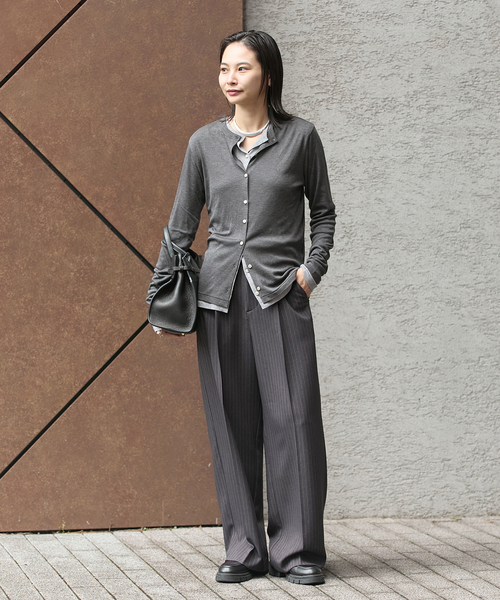 JOURNAL STANDARD(ジャーナルスタンダード)の「《追加3》ウールライクストレッチスラックス(スラックス・レディース・ブラック/グレー/ブラウン/チャコールグレー・34/36/38)」の19枚目の写真